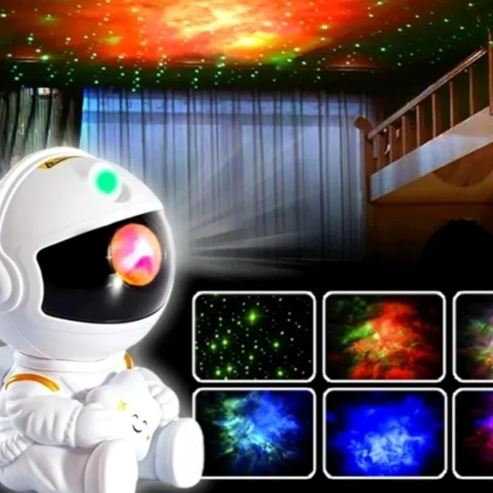 Astronaut Star Projector Nebula Galazy Projector Lamp